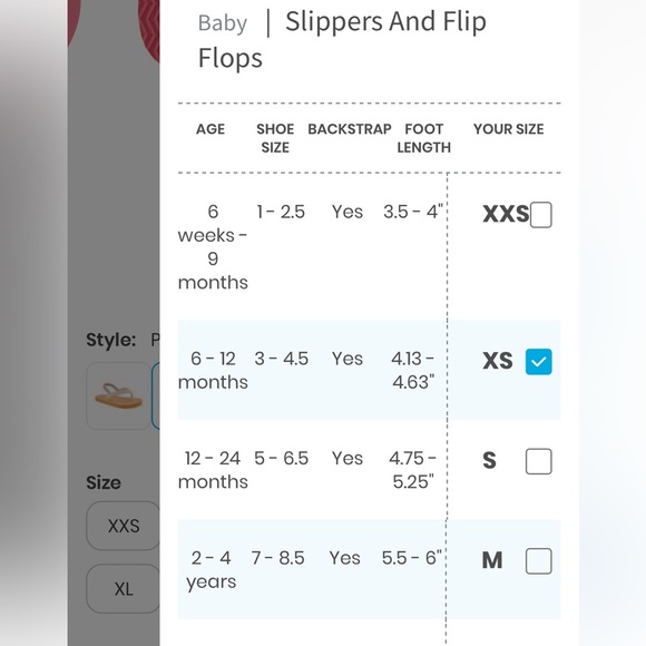 Baby NWT flip flops - Picture 6 of 6